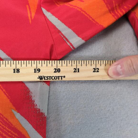 Vtg 90s Uhlsport Soccer Goalkeeper Jersey Men's M Orange Red Elbow Pads Collar - Picture 6 of 10